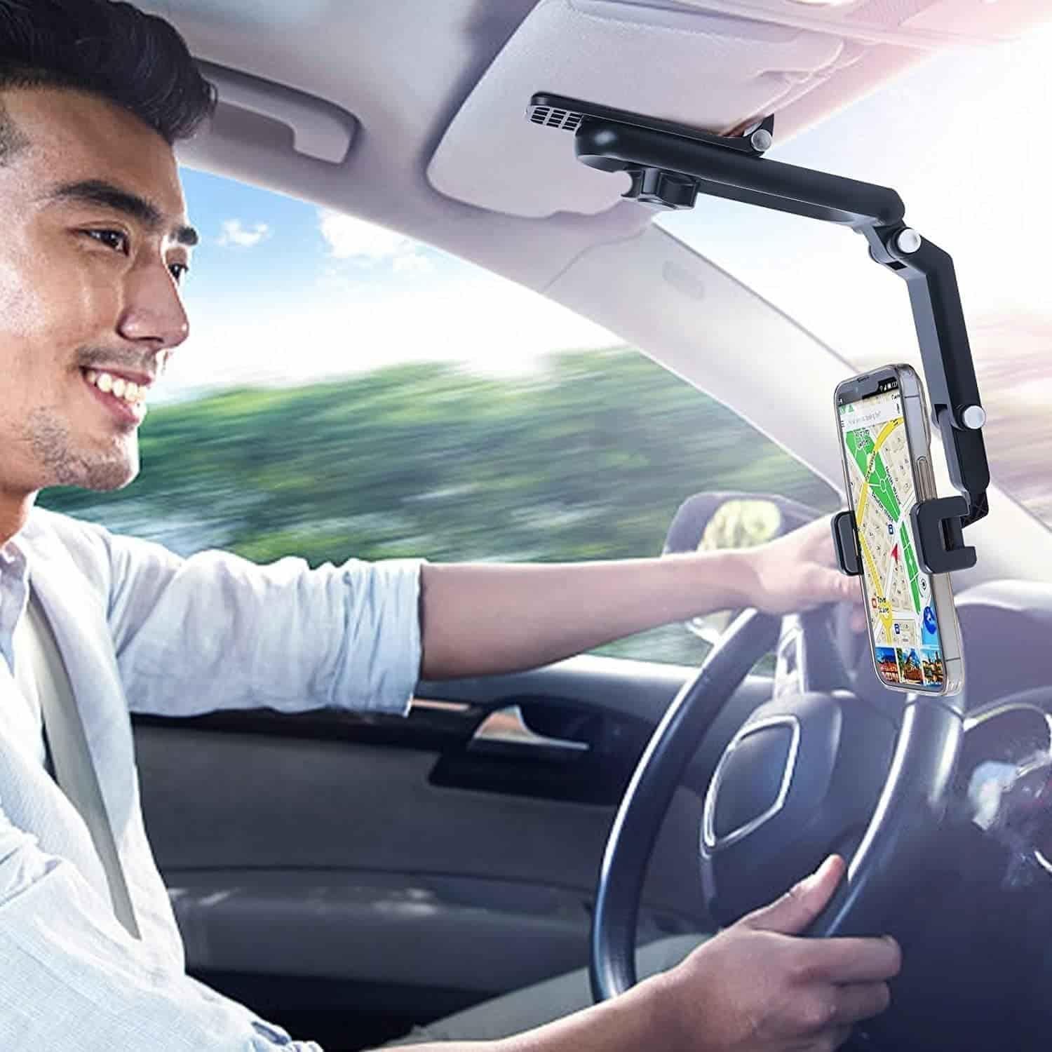 Sun Visor™ Universal 180° Rotatable Cellphone Holder